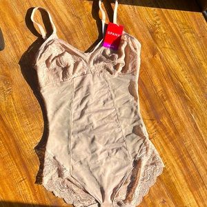 Spank panty bodysuit
